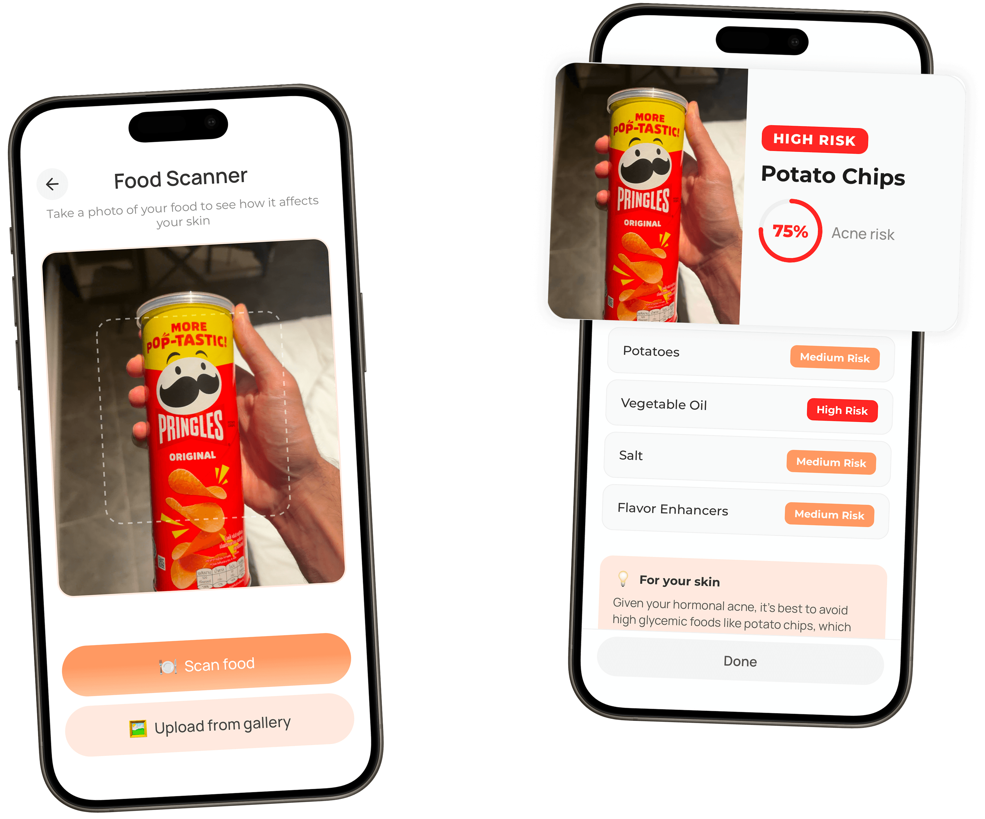 Food Scanner feature